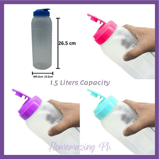 1.5L Sports Water Bottle with Flip-Top Spout | Leakproof & BPA-Free Hydration Jug for Gym, Travel, Outdoor