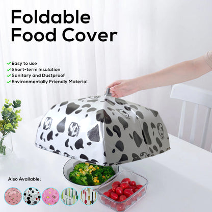 Foldable Food Cover Umbrella | Dustproof & Insulated Mesh Tent | Reusable Kitchen Dining Table Protector