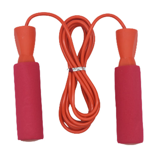 Adjustable Jump Rope for Fitness - Foam Handle, Durable Speed Skipping Rope for Workout, Cardio, Boxing, Training
