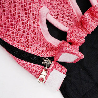 Dog Accessory Pet Carrier Breathable Mesh Travel Front Backpack Carrier Bag for Dogs and Cats