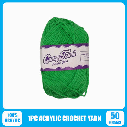 1pc. 50gram/Ball Acrylic Line Wool Yarn Thread Crochet Hook Weave Hand Knitting Soft Acrylic Yarn