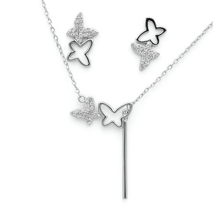 Jewelry Set for Women - Fashion Jewelry Silver/Gold Plated Necklace and Earrings Set