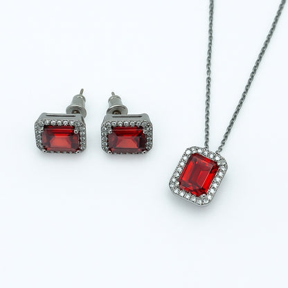 Jewelry Set for Women - Fashion Jewelry Silver/Gold Plated Necklace and Earrings Set