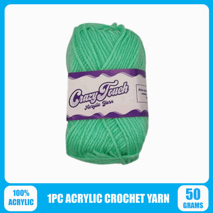 1pc. 50gram/Ball Acrylic Line Wool Yarn Thread Crochet Hook Weave Hand Knitting Soft Acrylic Yarn