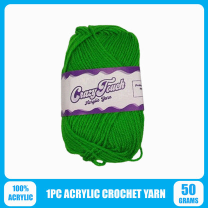 1pc. 50gram/Ball Acrylic Line Wool Yarn Thread Crochet Hook Weave Hand Knitting Soft Acrylic Yarn