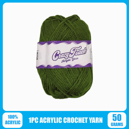 1pc. 50gram/Ball Acrylic Line Wool Yarn Thread Crochet Hook Weave Hand Knitting Soft Acrylic Yarn